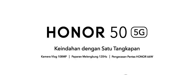 HONOR 50 Launch