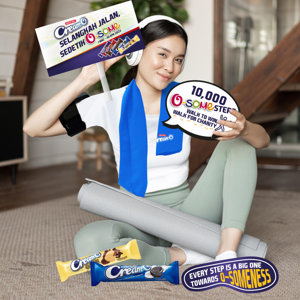 JACK ‘n JILL Cream-O ‘SELANGKAH JALAN SEDETIK O-SOME’ 
