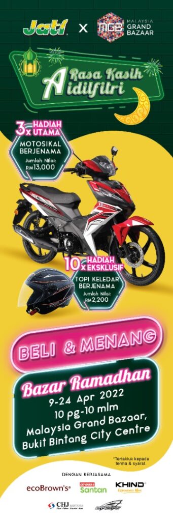 Jati x Malaysia Grand Bazaar - Beli & Menang