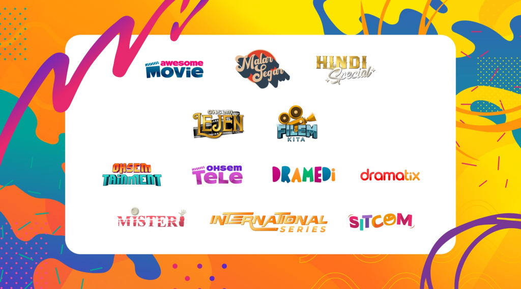 Jadual Baharu Slot-Slot Program Di Awesome TV