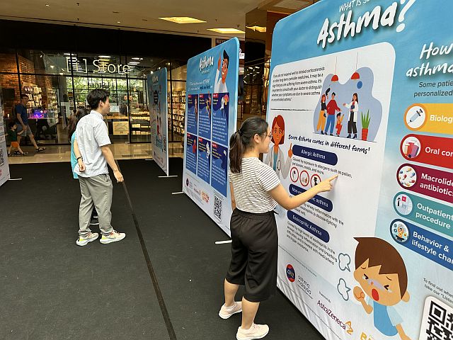 Galeri pameran Hari Asma Sedunia