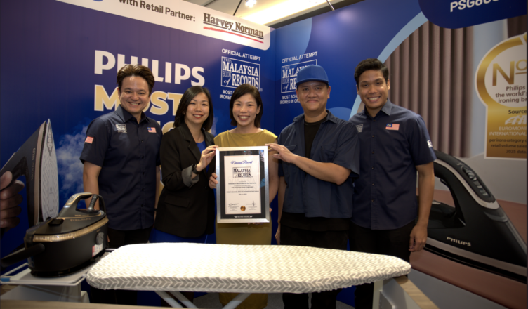 Philips sets a new record - _Most School Shirts Ironed in One Hour 2026_